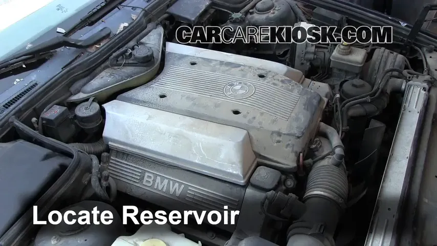 1995 BMW 540i 4.0L V8 Windshield Washer Fluid Add Fluid